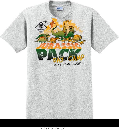 DAY CAMP KNOX TRAIL COUNCIL T-shirt Design 