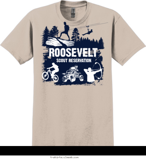 2014
 123 SCOUT RESERVATION ROOSEVELT T-shirt Design 