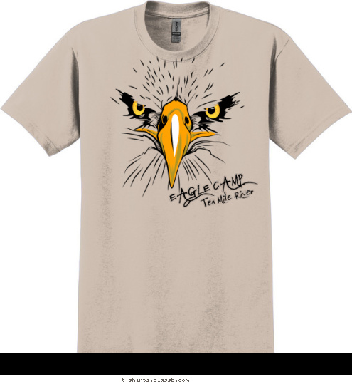 BSA Ten Mile River EAGLE CAMP T-shirt Design 