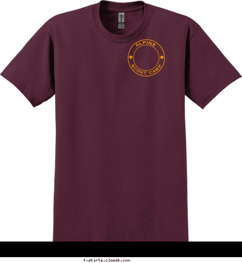 ALPINE SCOUT CAMP T-shirt Design 