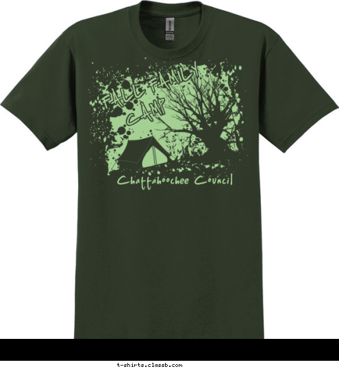 New Text New Text TROOP 123 2017 Chattahoochee Council CAMP FALL FAMILY T-shirt Design 