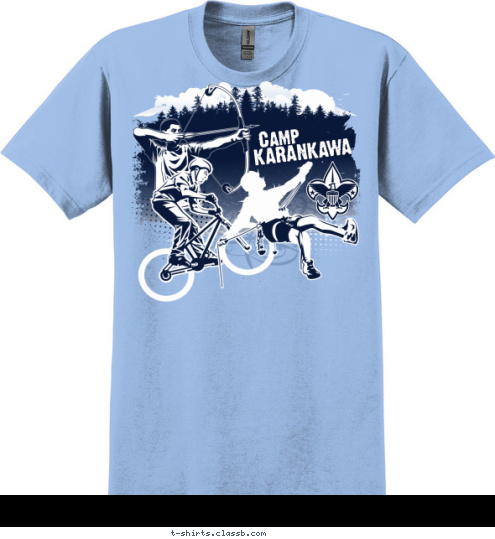 KARANKAWA Camp T-shirt Design 