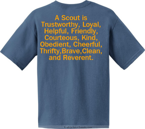 Custom T-shirt Design Cub Scout Shirts