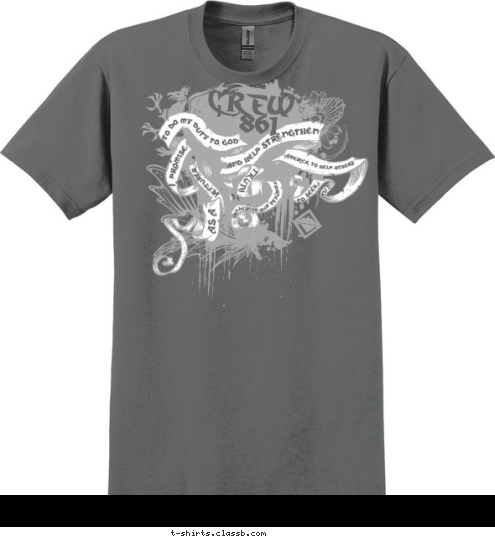 861 CREW T-shirt Design 