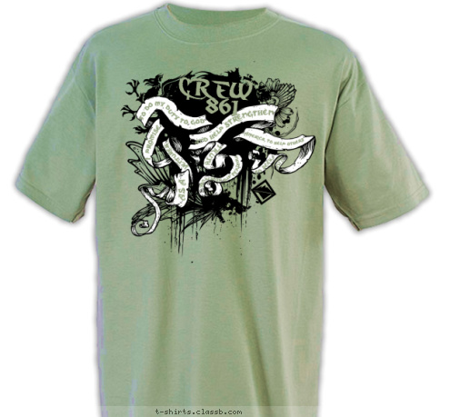 861 CREW T-shirt Design 