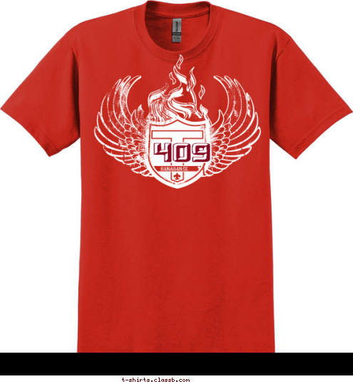 HANAHAN SC 409 T-shirt Design 