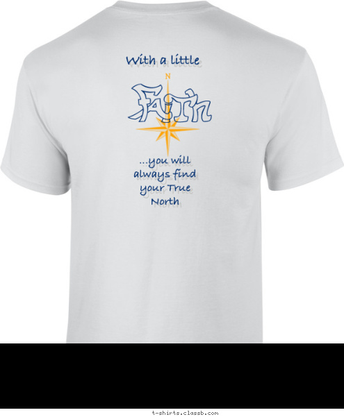 CTR Choose
the
Right ...you will
always find
your True 
North With a little T-shirt Design Liahona shows the way