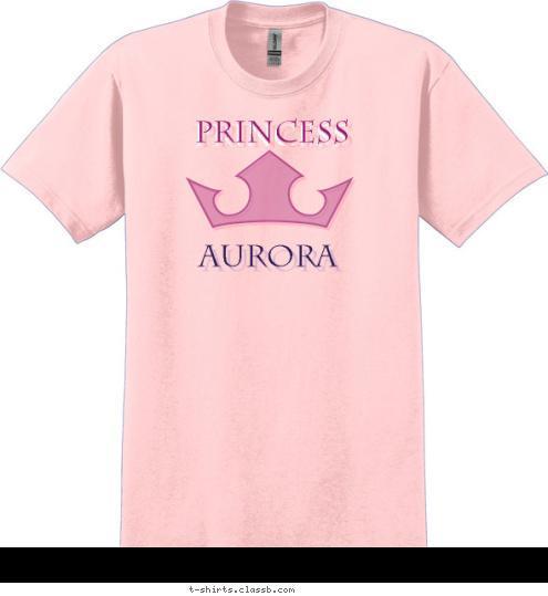 Aurora Princess Princess T-shirt Design Princess Aurora