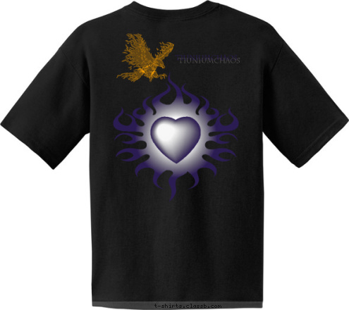 Tiuniumchaos Sean T-shirt Design Dragon Heart