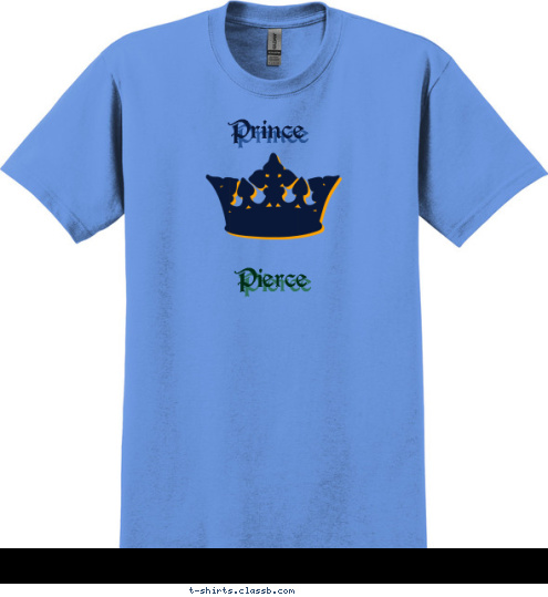 Pierce Prince T-shirt Design Prince Pierce