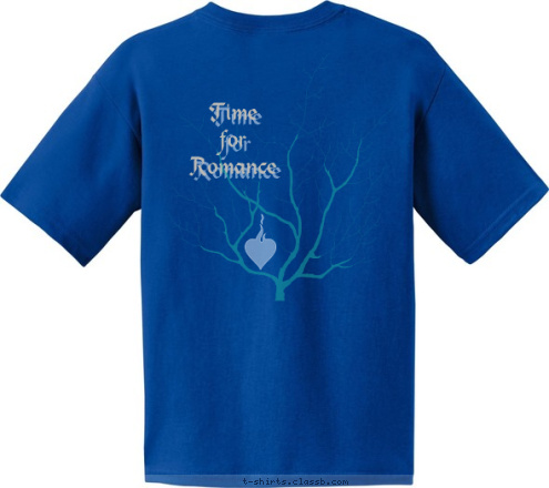 Time
for
Romance Winter T-shirt Design Time for Romancing
