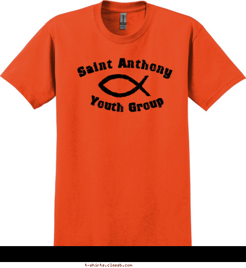 Oaklahoma City Spring Break 2011 Saint Anthony Youth Group T-shirt Design St Anthony 2