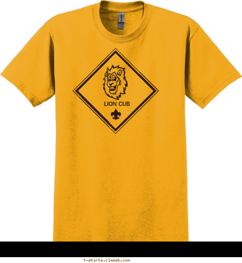 LION CUB T-shirt Design 