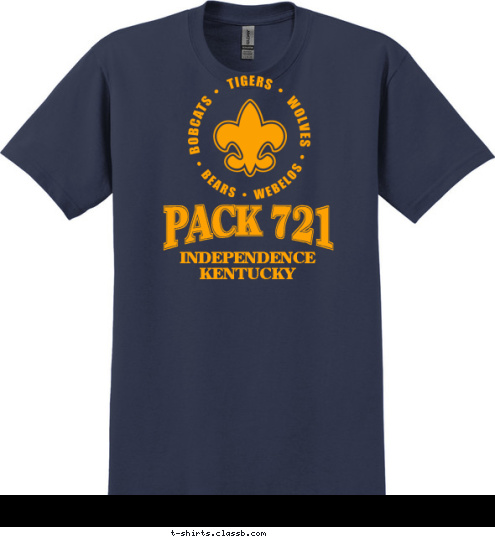 INDEPENDENCE
KENTUCKY Palm City, FL PACK 822 INDEPENDENCE
KENTUCKY PACK 721 T-shirt Design 