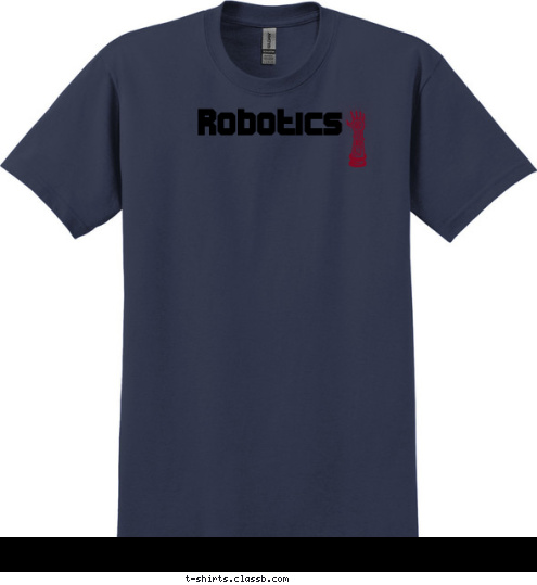 New Text Robotics T-shirt Design 
