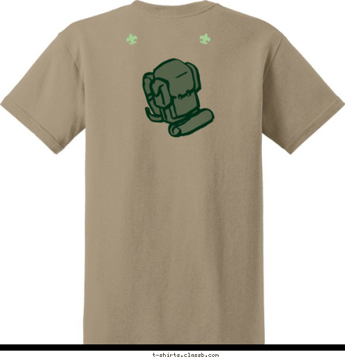 477 T-shirt Design troop 477 outting shirt