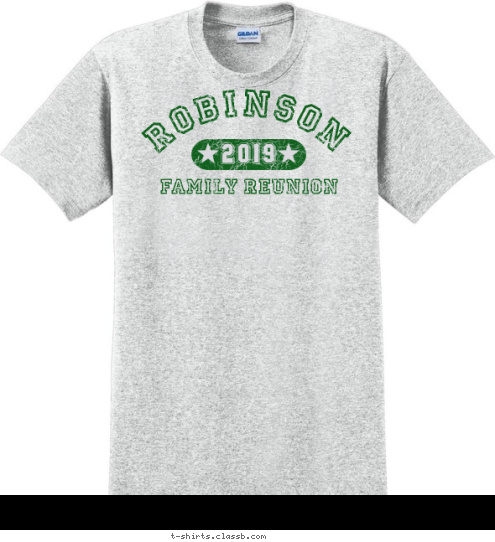 Your text here! ROBINSON FAMILY REUNION 2018 T-shirt Design SP5526