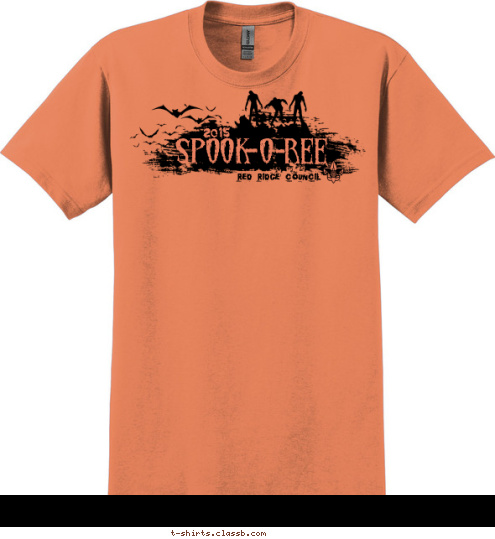 RED RIDGE COUNCIL 2015 SP00K 0 REE T-shirt Design 