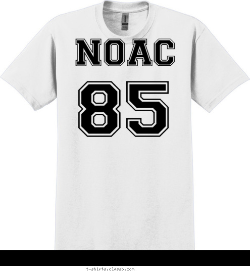 Your text here! 85 NOAC T-shirt Design 