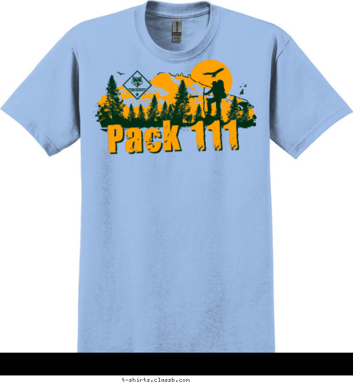 CROFTON, MD Pack 111 T-shirt Design 