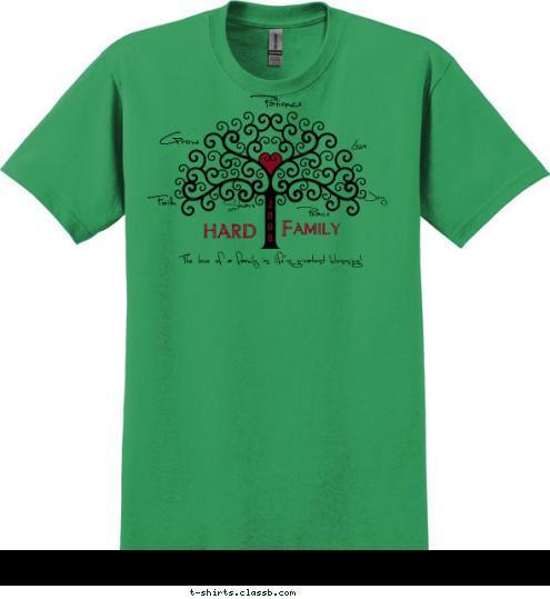 2
0
0
8 Family HARD The love of a family is life's greatest blessing! Love Joy Peace Share Faith Grow Patience T-shirt Design 