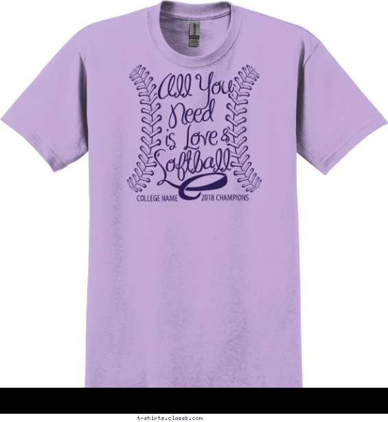 Love and Laces T-shirt Design