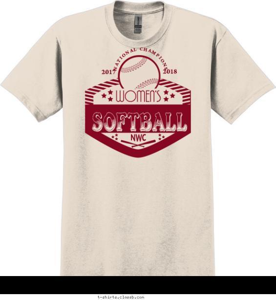 Softball Marquee T-shirt Design