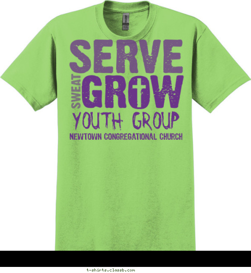 Newtown Congregational Church
 Youth Group T-shirt Design 