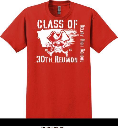 Troop 302 Florida Sea Base 1982 Class of 1985 CLASS OF 30th Reunion 19 85 Belfry High School T-shirt Design Class Reunion Shirt