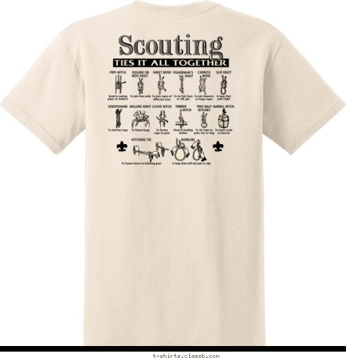 TROOP 123 ANYTOWN, USA T-shirt Design 