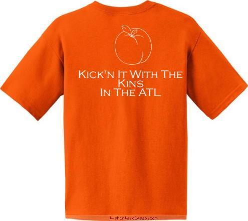 Kick'n It With The Kins
In The ATL Is What It's All About June 15, 2015 Smith Family Reunion T-shirt Design 