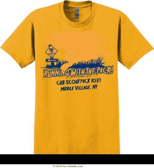CUB SCOUT PACK 106
Middle Village, NY T-shirt Design 