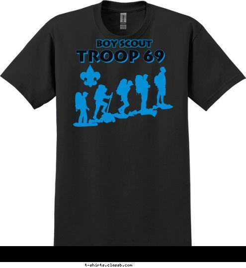 BOY SCOUT TROOP 69 T-shirt Design 