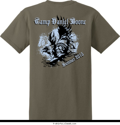 Summer 2015 BSA Troop 474
St. Johns, FL Camp Daniel Boone T-shirt Design 