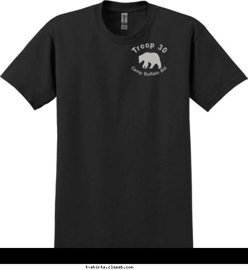 Camp Buffalo Bill High
Adventure Troop 30 YELLOWSTONE NATIONAL PARK WYOMING YT4 GALLATIN RANGE CROSSING 2015 J Hymes, Joe Hymes, Caleb Hymes, Kyle Van Aken, 
Richard Rader, Nick Hagan, Corbin Overton, Josh Paul TROOP 30 T-shirt Design 