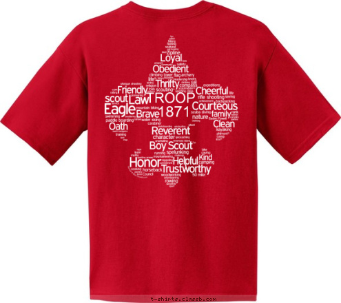 TROOP 1871 TROOP 1871 T-shirt Design 