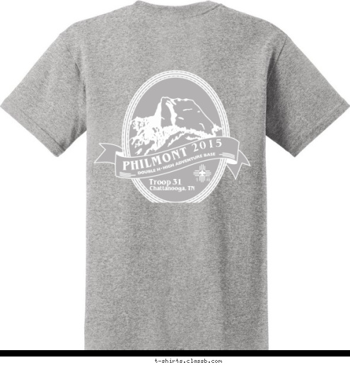 Troop 31 Chattanooga, TN Troop 30 Chattanooga, TN 2015 T-shirt Design 