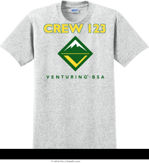 CREW 123 T-shirt Design SP52