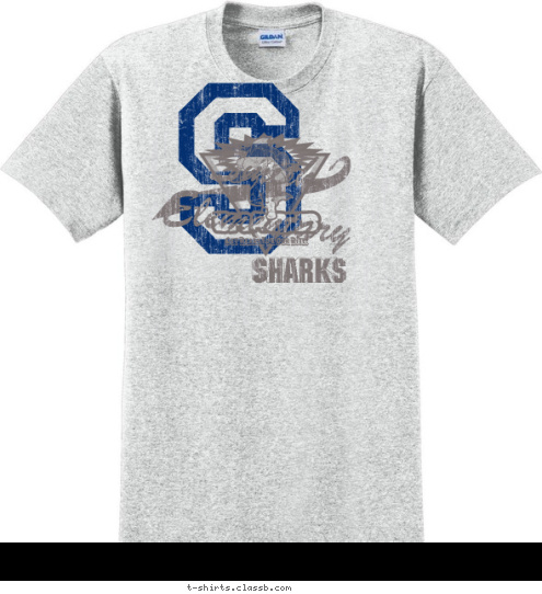 GATORS Smith Elementary
 GATORS sharks S T-shirt Design 