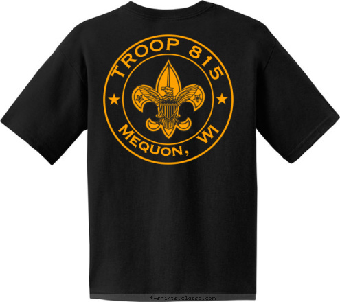 TROOP 815 TROOP 815 Mequon,  WI Mequon,  WI T-shirt Design 