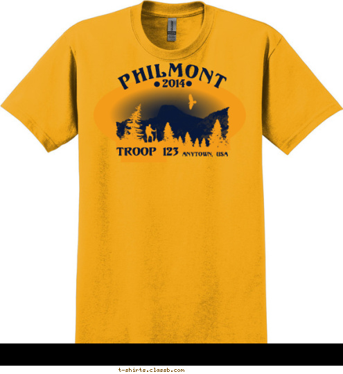 ANYTOWN, USA TROOP 123 PHILMONT 2014 PHILMONT TREK 712 2014 THE CREW LONDON BOB,
DUKE COLEMAN
RYAN FRITZ
DAVE FRITZ
CARL MOTLEY
GEORGE MOTLEY
KOLE NEVITT
LEE PETERSON CREW LEADER ADVISORS: CHRIS COLEMAN
DAVID FRITZ
EDWARD MOTLEY 
CRAIG PETERSON Itinerary 12 T-shirt Design 