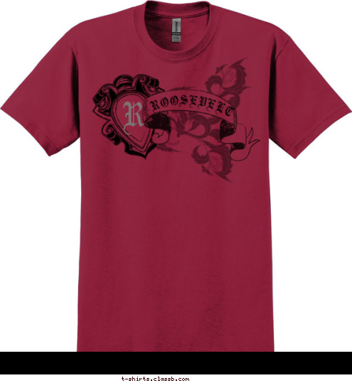 R ROOSEVELT T-shirt Design SP979