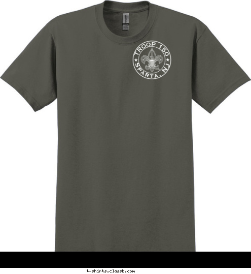 TROOP 150 Sparta, NJ T-shirt Design 