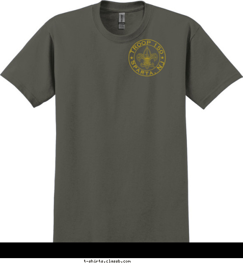 TROOP 150 Sparta, NJ T-shirt Design 