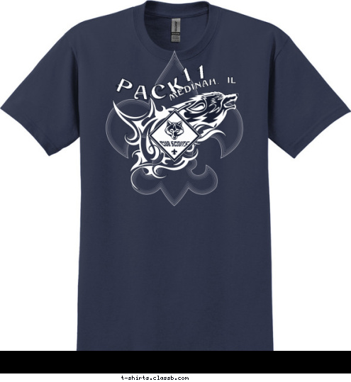 Medinah, IL 11 PACK T-shirt Design 