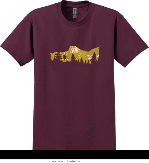 ANYTOWN, USA 2014 TROOP 123 PHILMONT T-shirt Design 