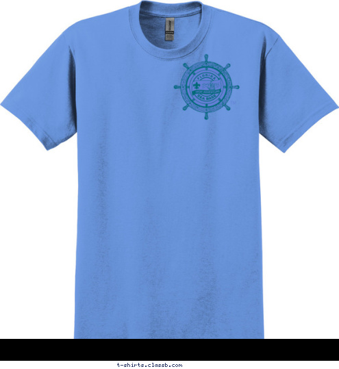 TROOP 681 2015 FLORIDA SEA BASE T-shirt Design 