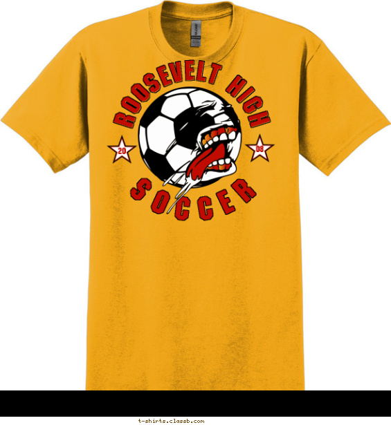 Kickin' Soccer Champs T-shirt Design