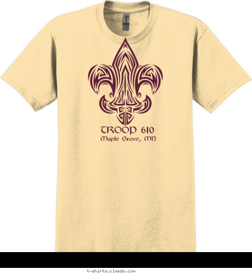 Maple Grove, MN TROOP 610 T-shirt Design 