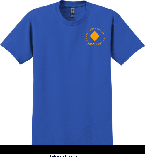 Bonsall/Oceanside, CA Pack Bonsall/Oceanside, CA Pack 735 735
 Cub Scouts T-shirt Design 